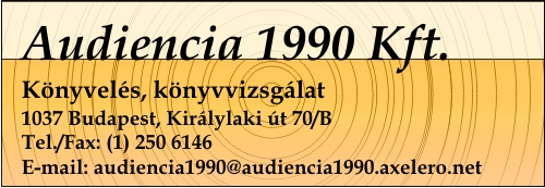 AUDIENCIA 1990 KFT.