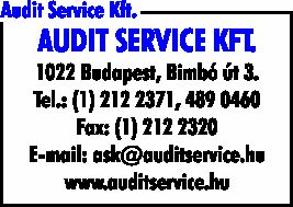AUDIT-SERVICE KFT.
