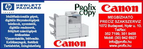CANON - PROFIX-COPY 2000 IRODATECHNIKAI KFT.