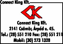 CONNECT KING KFT.