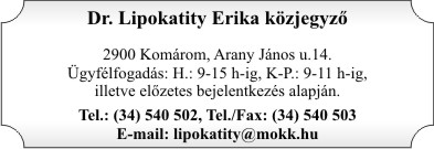 DR. LIPOKATITY ERIKA