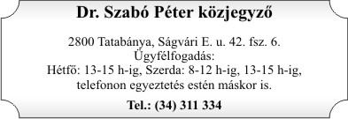 DR. SZABÓ PÉTER