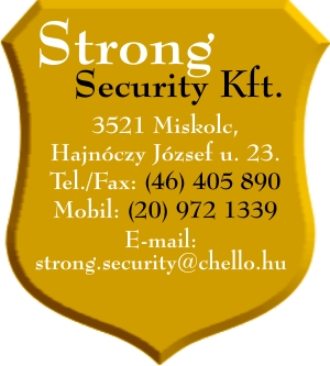 STRONG SECURITY KFT.