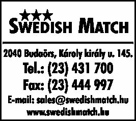 SWEDISH MATCH