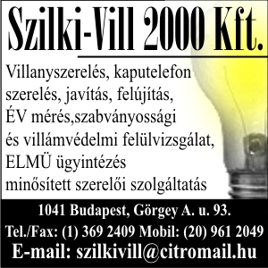 SZILKI-VILL 2000 KFT.