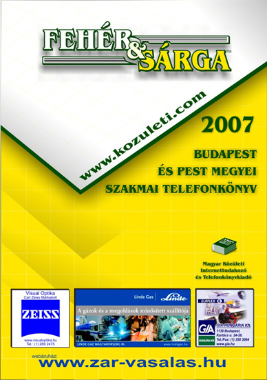 ZÁR-VASALÁS '97 RT. Nagykereskedés
